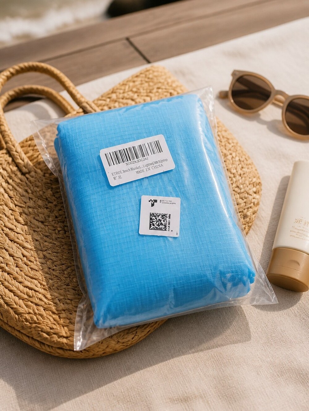 Blue Beach Blanket